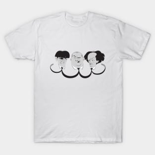 3 Stooges - Funny Masters T-Shirt